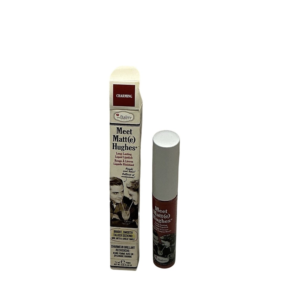 The Balm Meet Matt Hughes Charming Long Lasting Liquid Lipstick Full Size